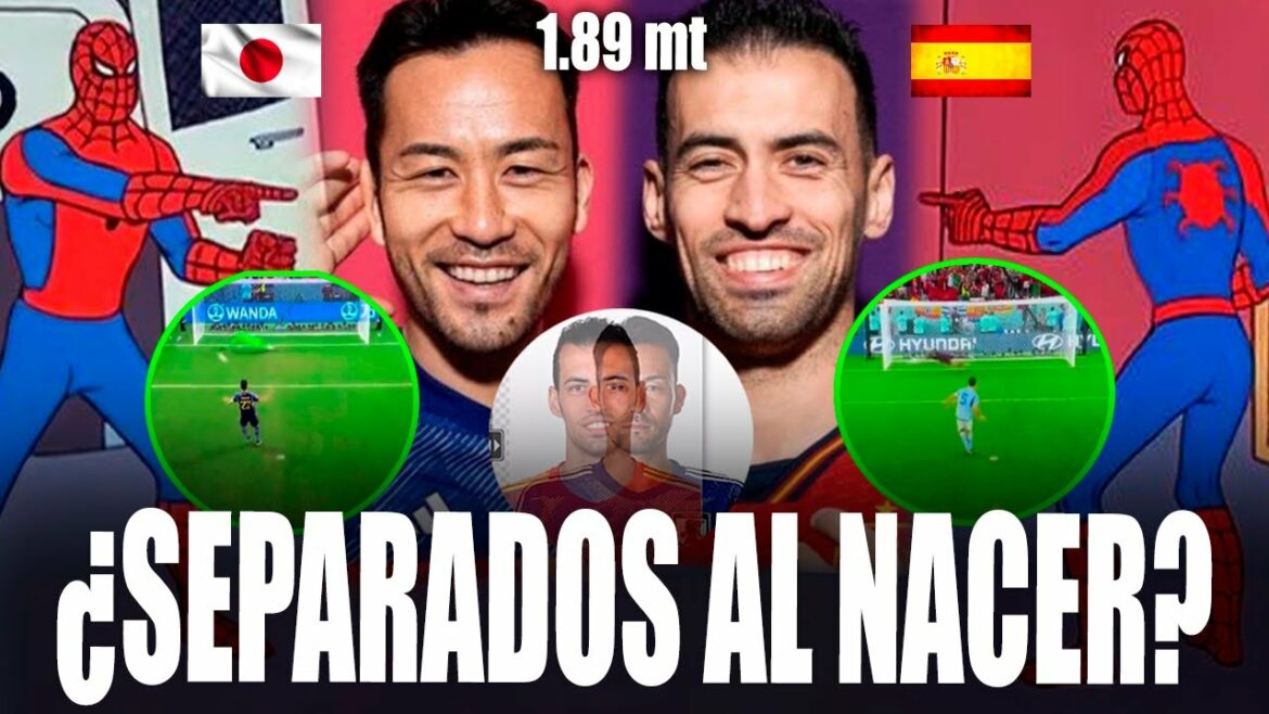 POUR CETTE RAISON, Sergio Busquets et Maya Yoshida sont PLUS IDENTIQUES QUE VOUS NE LE PENSEZ