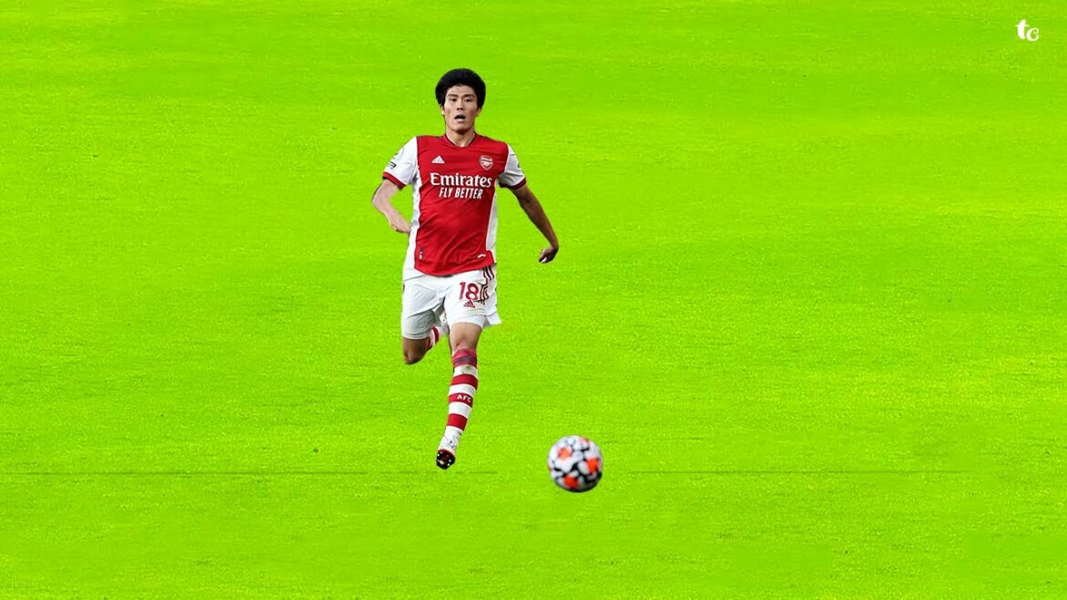 Takehiro Tomiyasu est un mur en défense !