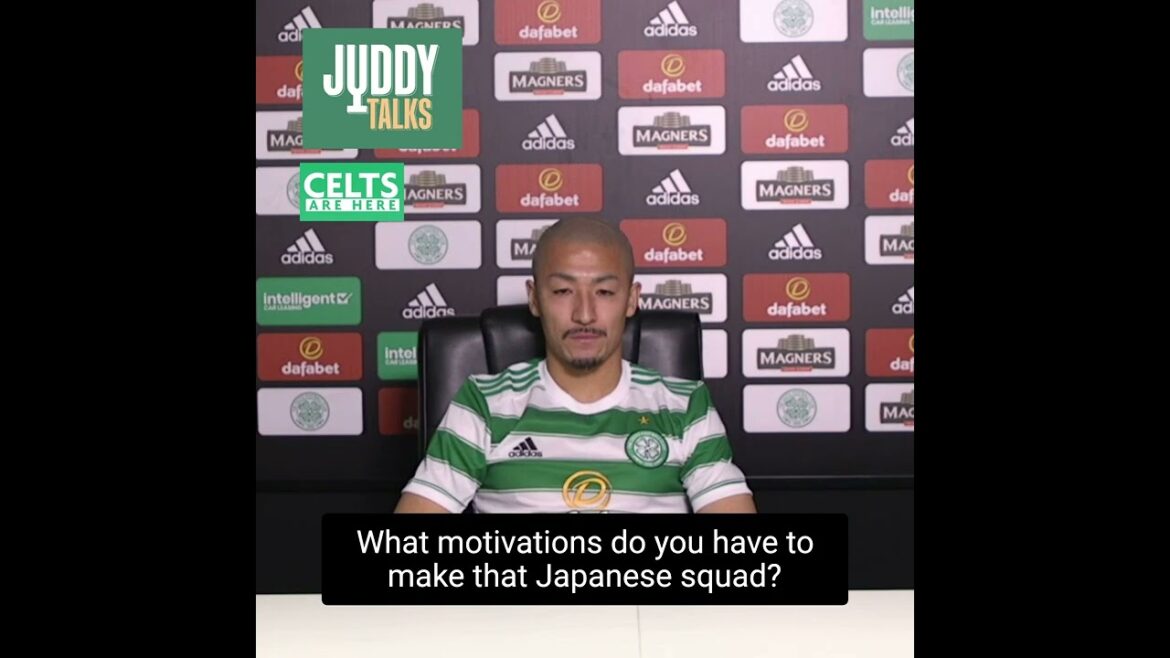 Juddy rencontre « Daizen Maeda » Les pressions du déplacement du Celtic FC et les espoirs de Qatar 2022.