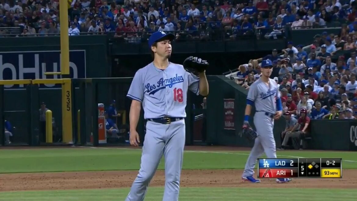 17/8/9 Kenta Maeda vs D-backs Kenta Maeda vs D-backs point culminant complet