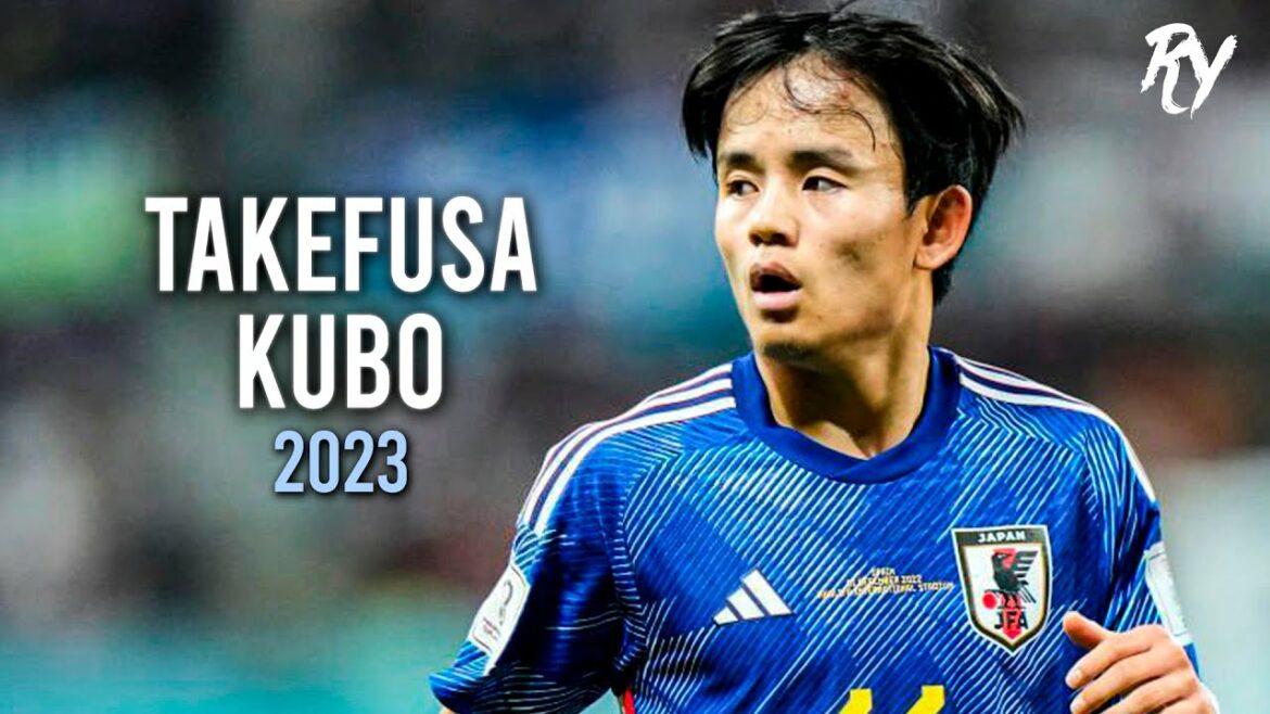 Takefusa Kubo 2023 - Techniques de dribble, buts et passes décisives ᴴᴰ