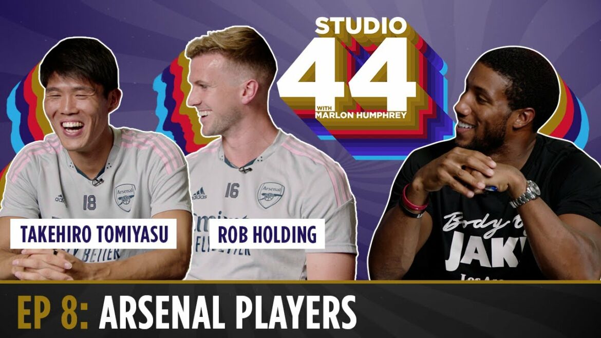 Studio 44 Episode 8 : Les joueurs d'Arsenal rejoignent Marlon Humphrey
