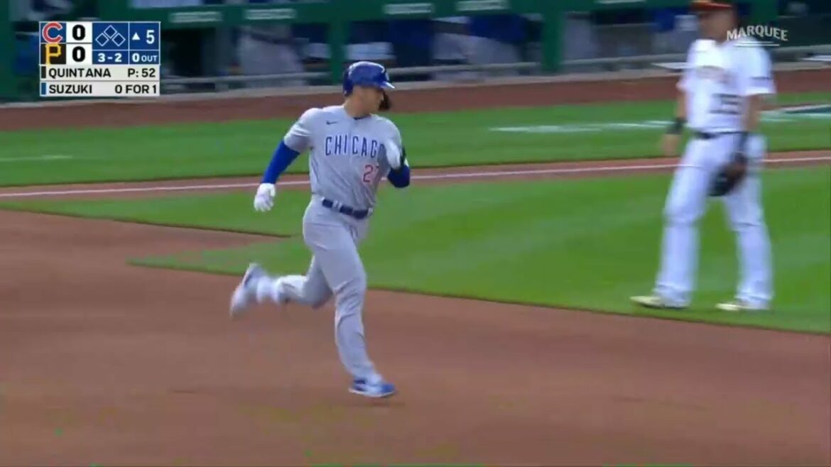 Seiya Suzuki frappe son 2e coup de circuit de la saison