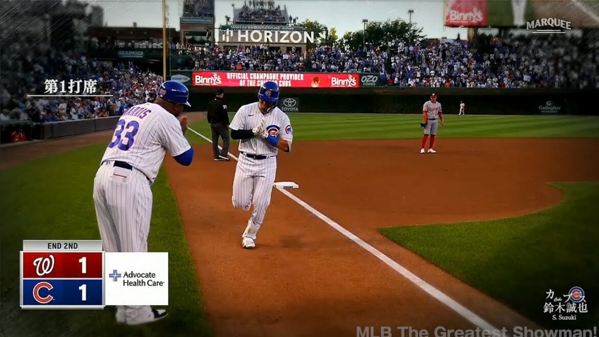 [Seiya Suzuki]Le 9e match nul en solo tant attendu dans le match des Nationaux !  Atteignez un FC à deux chiffres avec un coup de circuit après 11 matchs !  !