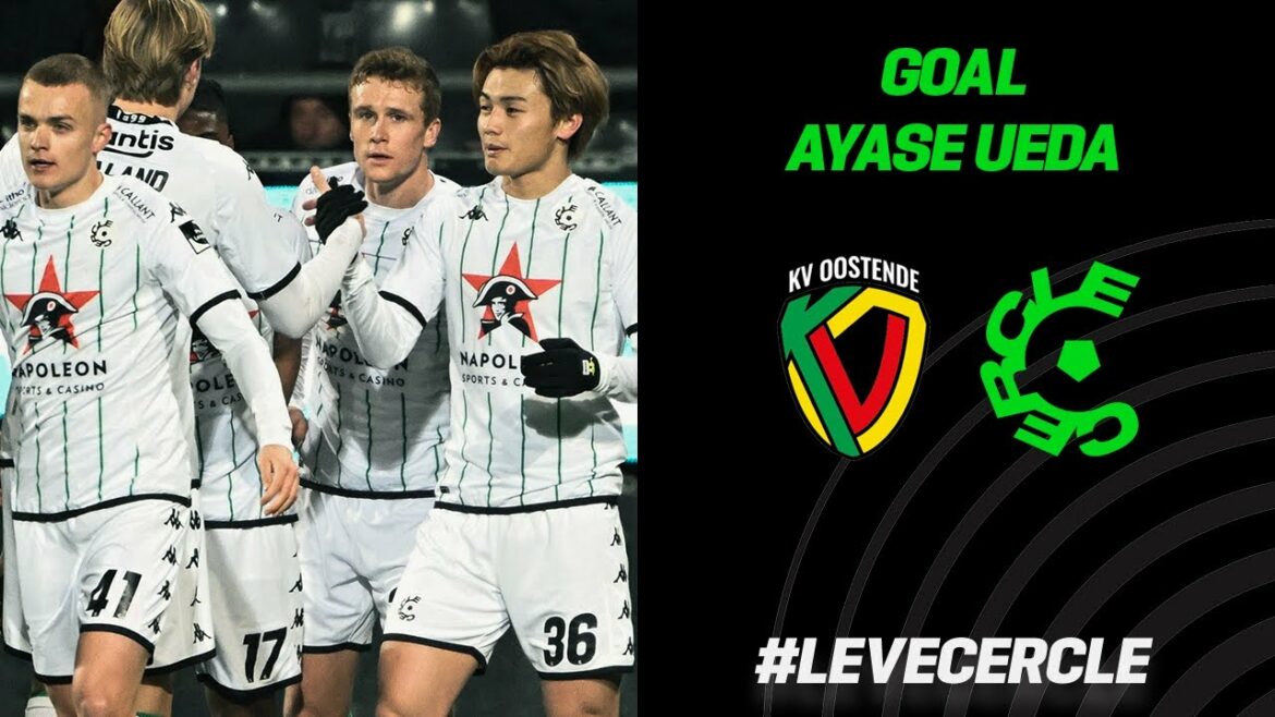 KV OSTENDE-CERCLE BRUGES |  BUT Ayase Ueda (0-1)