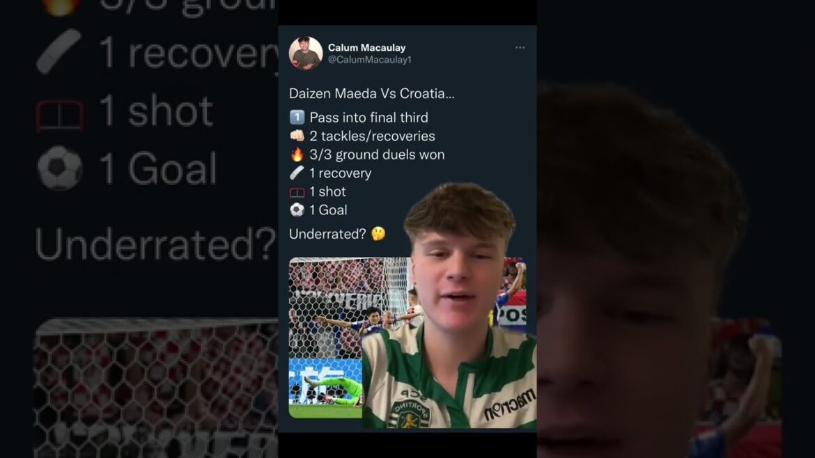 Daizen Maeda vs Croatie