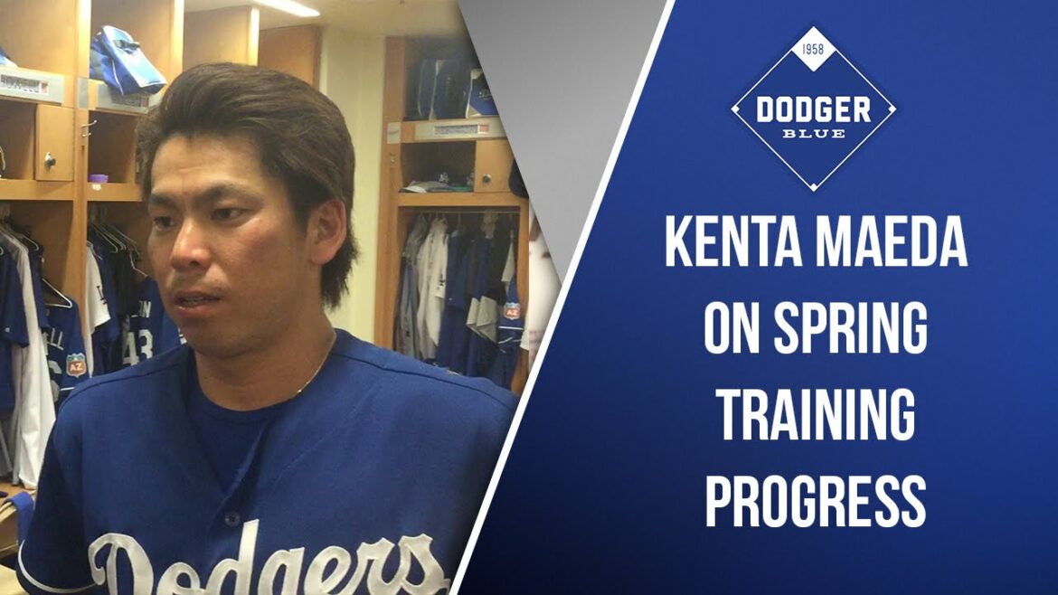 Kenta Maeda sur les progrès de l'entraînement de printemps
