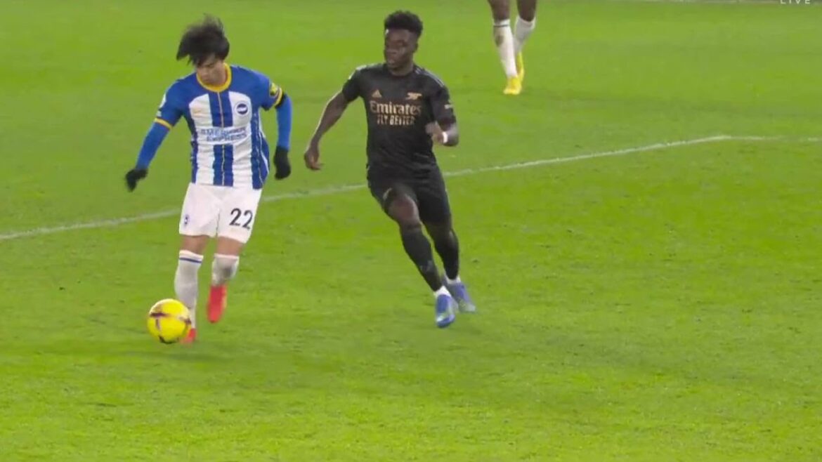 Kaoru Mitoma est l'un des meilleurs ailiers du monde en 2023