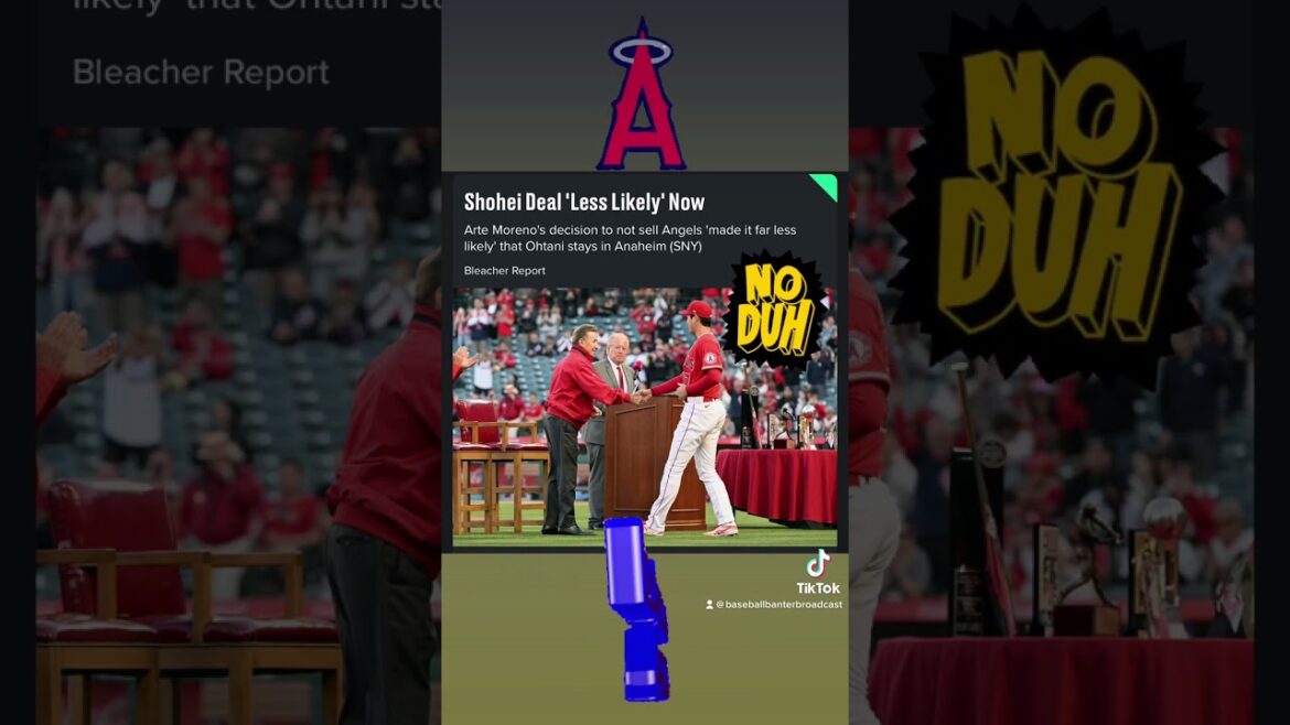 SHOHEI OHTANI QUITTANT LES ANGES ???  Commentez ci-dessous où il atterrit.