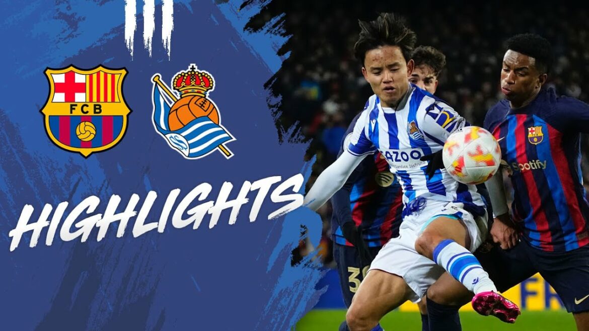 POINTS FORTS | FC Barcelone 1 – 0 Real Sociedad | Copa del Rey POINTS FORTS | FC Barcelone 1 - 0 Real Sociedad | Copa del Rey