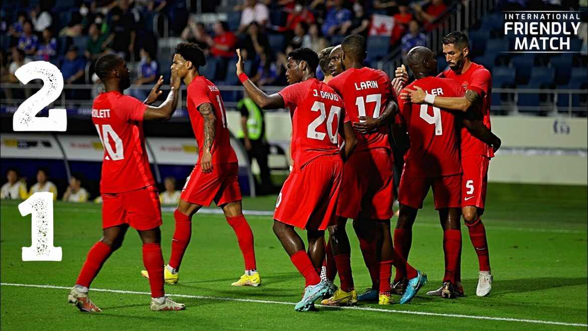 Canada contre Japon | Faits saillants | Amical international 2022 Canada contre Japon | Faits saillants | Amical international 2022