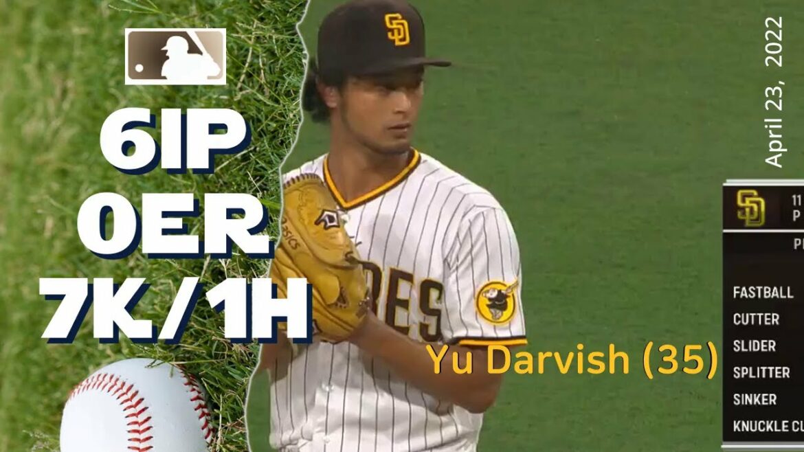 Yu Darvish Yu Darvish Oui | 23 avril 2022 | Faits saillants de la MLB