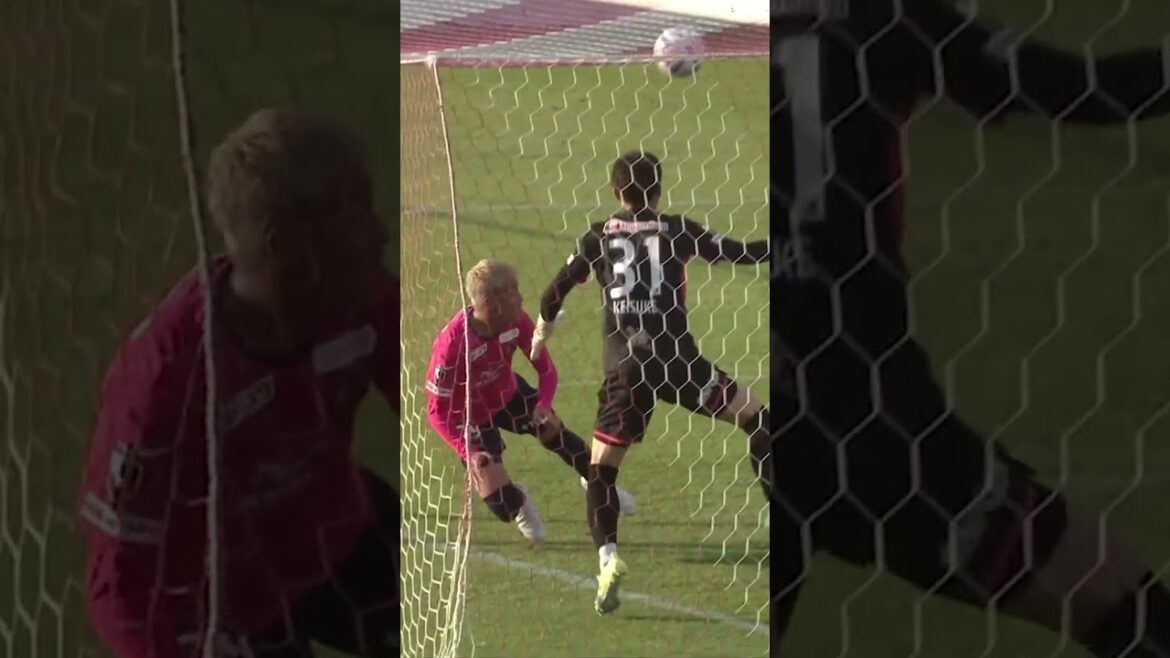 [Juste avant la fin du match]But dramatique affiché par la guerrière SAMURAIBLUE Yuki Soma 🔥[Wacky Choice]10 novembre 2022 #short