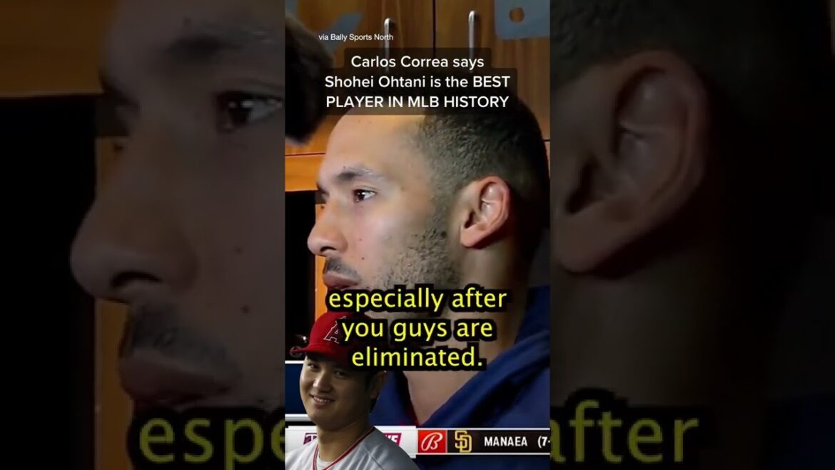 Shohei Ohtani : le meilleur de tous les temps ?!  🐐 #short