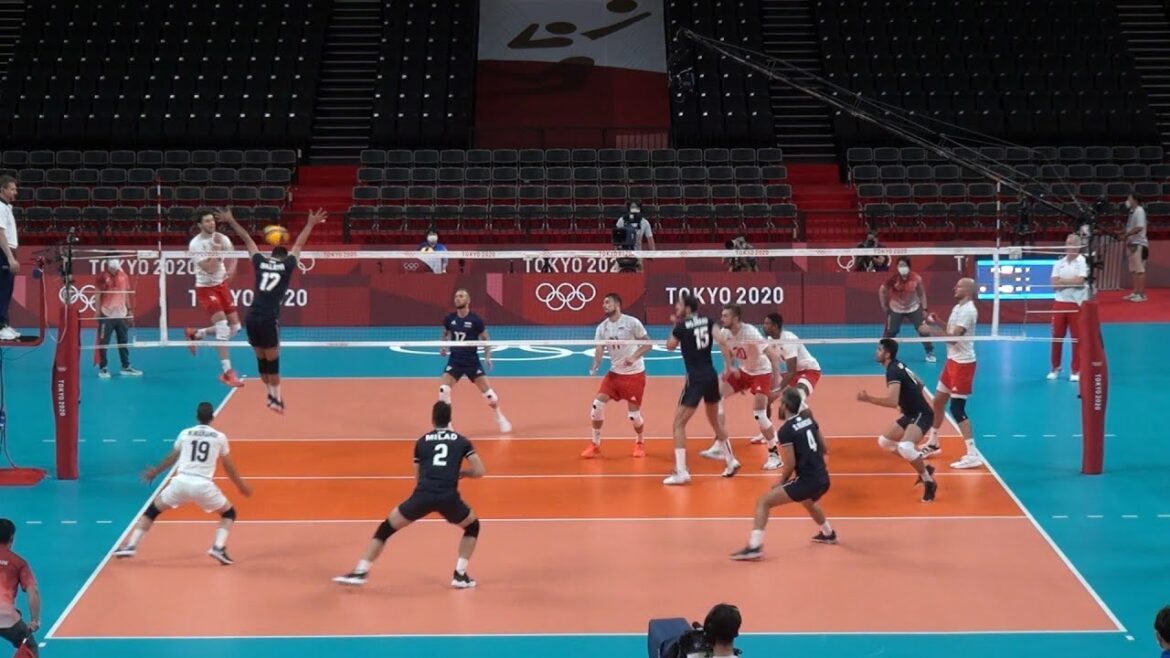 Meisam Salehi en Pologne - Iran aux Jeux Olympiques de Tokyo 2020