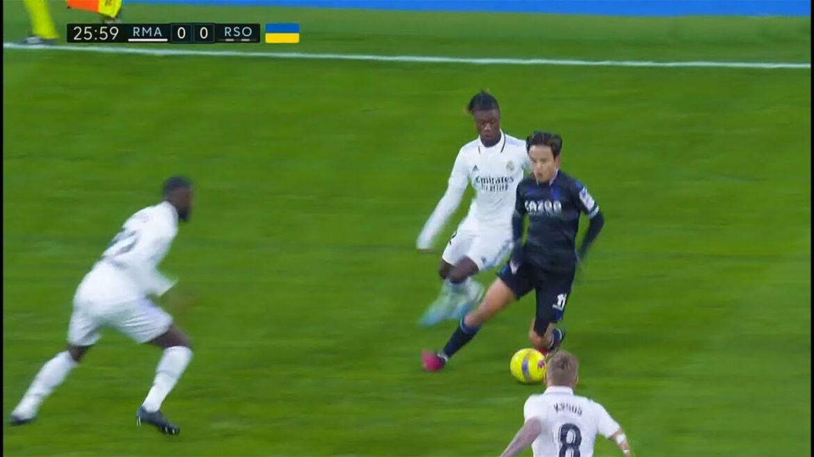 Takefusa Kubo INCROYABLE contre le Real Madrid