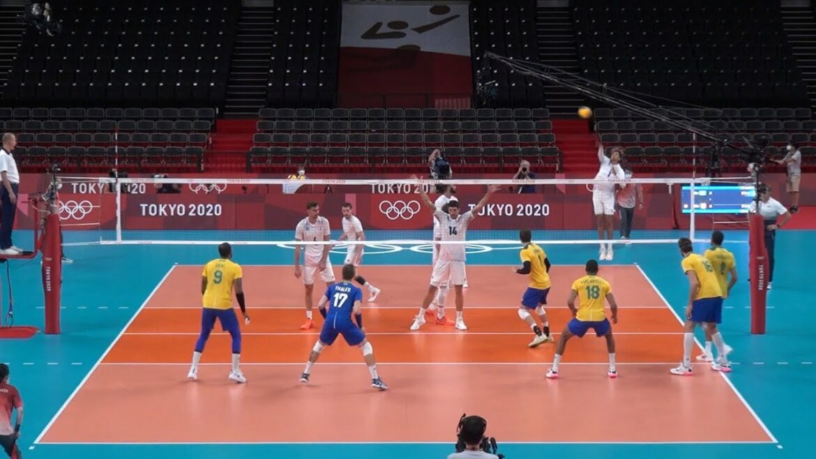 Volleyball Brésil - France 3:2 Meilleur match des Jeux Olympiques de Tokyo 2020 ?