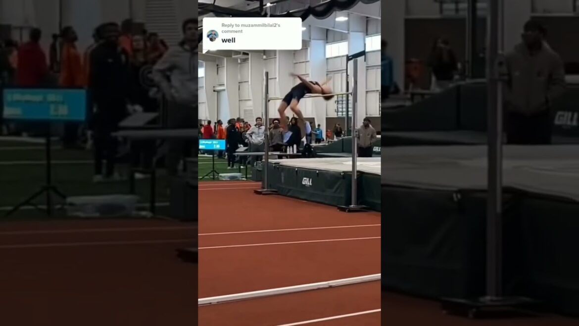 Parfait saut en hauteur 😱