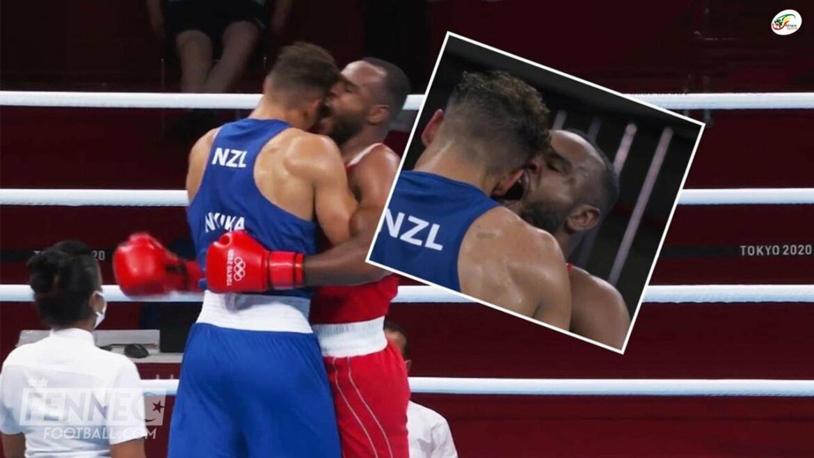 Tokyo 2020: Un boxeur marocain disqualifié pour avoir essayé de mordre son adversaire !