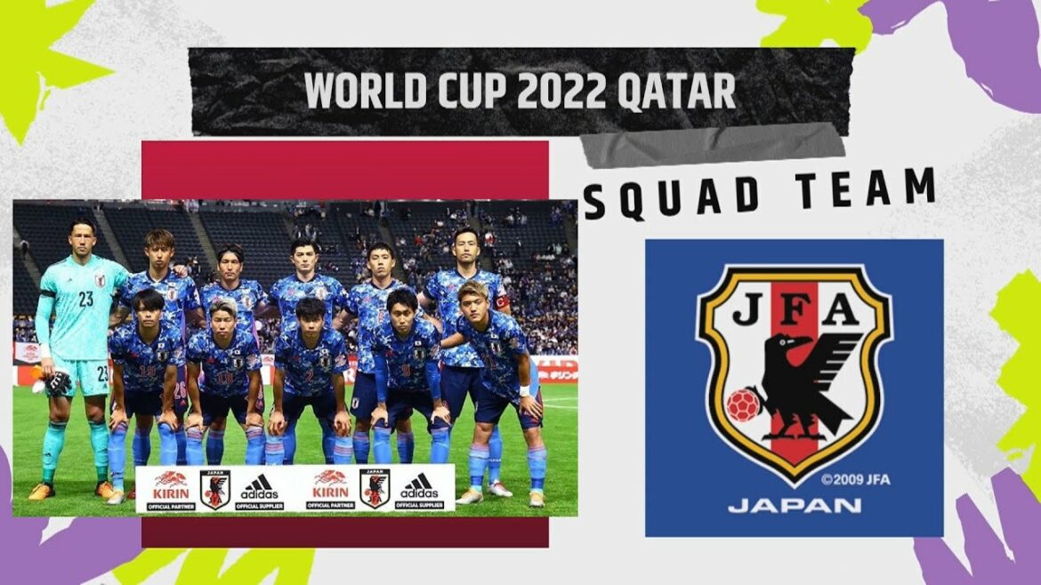 JAPAN Squad FIFA World Cup Qatar 2022 | Japan World Cup Squad Qatar 2022 | Équipe nationale du Japon Équipe officielle du Japon