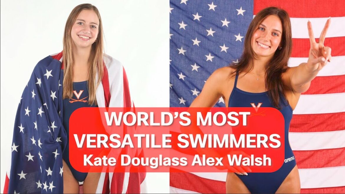Les superstars olympiques et NCAA Kate Douglass et Alex Walsh sur Virginia's NCAA Dominance.