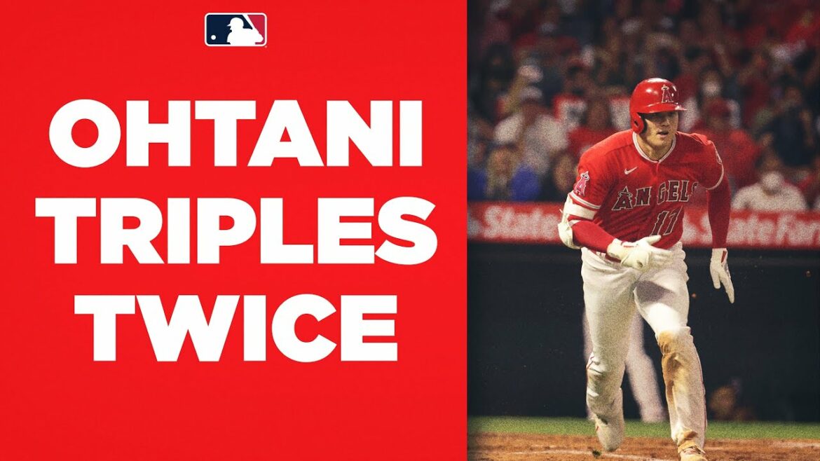 SHOing la vitesse !  Shohei Ohtani sort deux triples en un match !