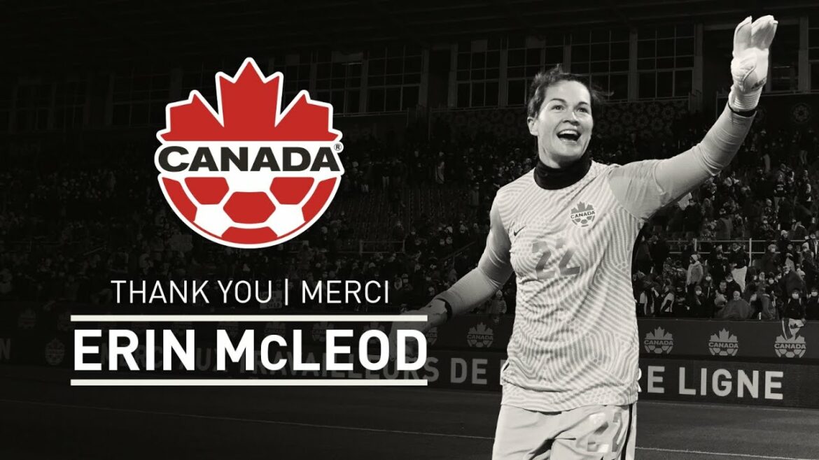 Hommage à la retraite d'Erin Mcleod