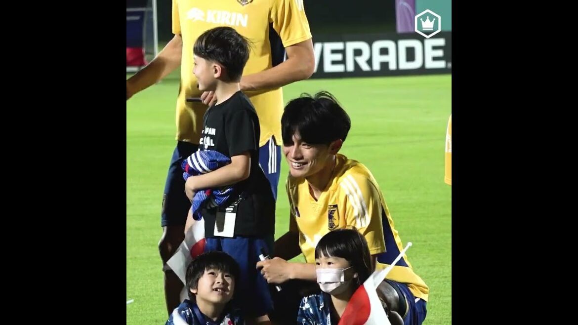 Kiyo Ueda qui semble être un bon papa dans la future #Coupe du Monde