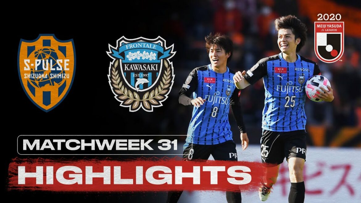 Shimizu S-Pulse 2-2 Kawasaki Frontale |  Semaine 31 |  2020 |  Ligue J1