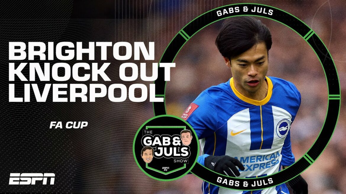 "UN JOUEUR SPÉCIAL" À quel point Kaoru Mitoma a-t-il été excitant lors de la victoire de Brighton contre Liverpool ?  |  ESPN FC