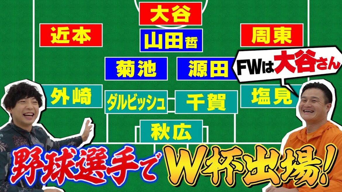 [Attaquant Shohei Otani, CB Darvish]Quand j'ai choisi l'équipe nationale du Japon comme joueur de baseball pour la Coupe du monde, c'était trop dur