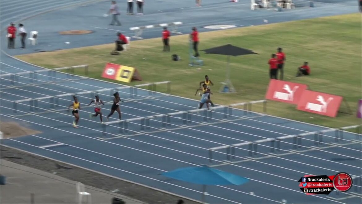 Tonie-Ann Forbes remporte 100H aux Youngster Goldsmith Classics