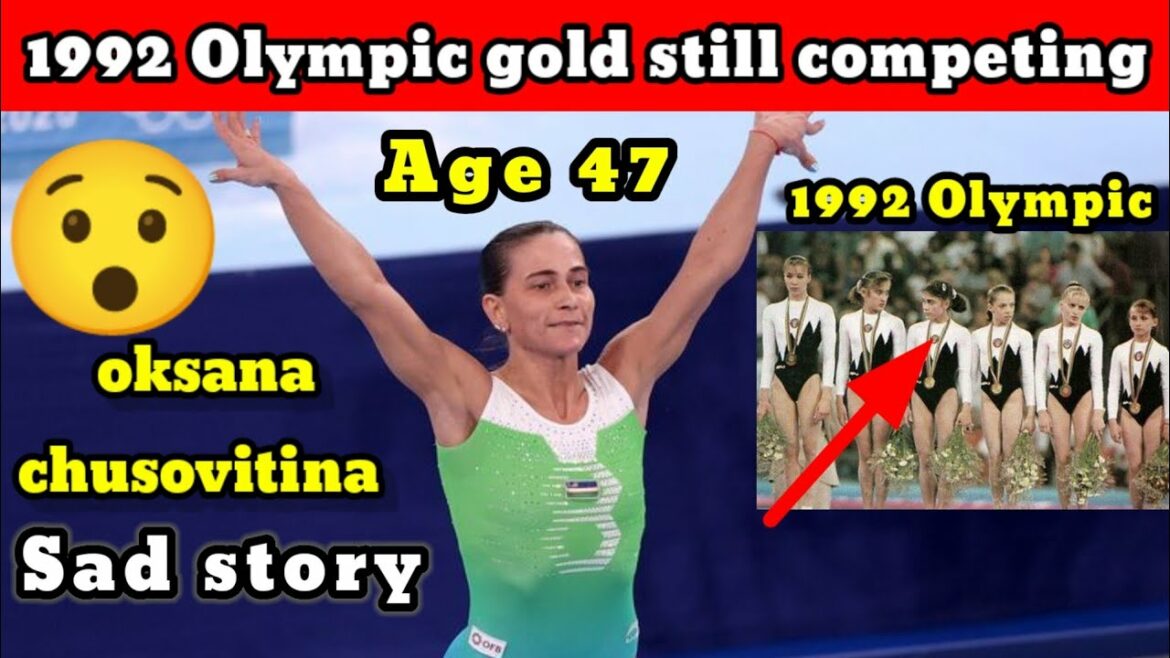Oksana chusovitina |  Olympique de 1992 toujours en compétition à 47 ans |  gymnastique féminine.