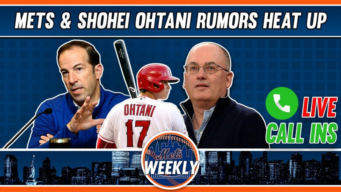 Shohei Ohtani & Mets Rumors HEATING UP + Pete Alonso Extension Talks (émission d'appel en direct)
