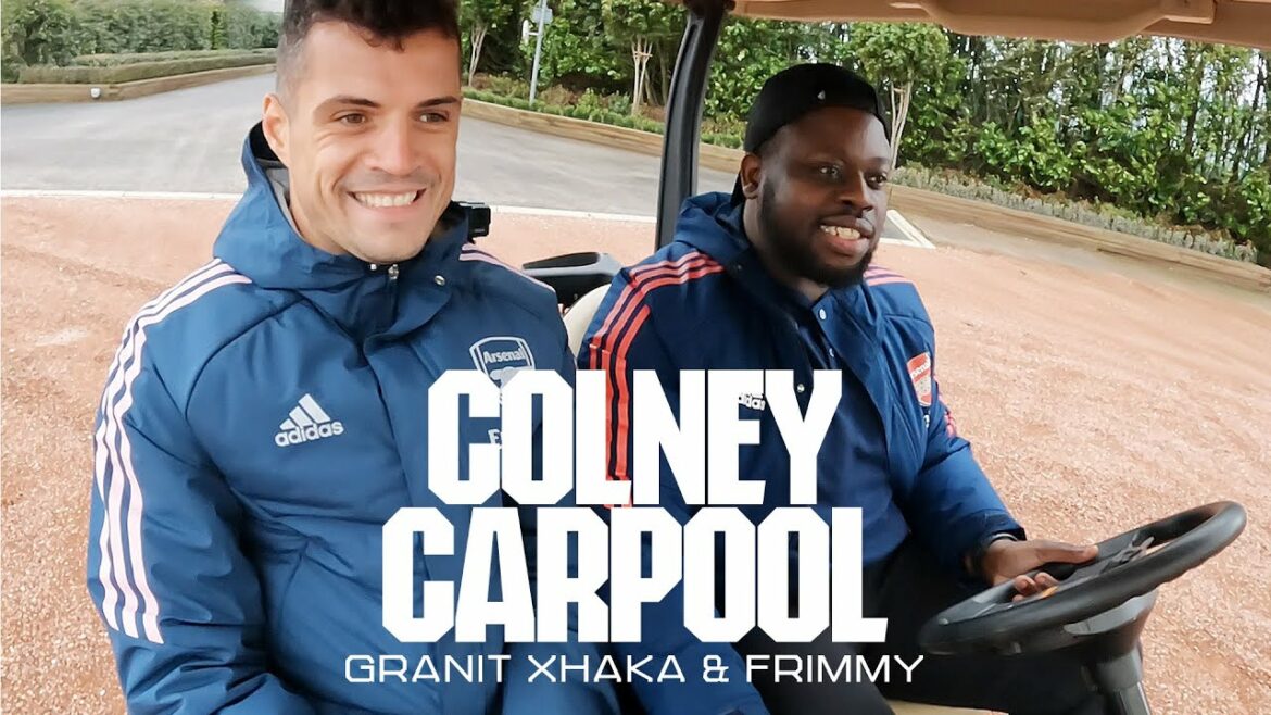 Covoiturage à Colney |  Granit Xhaka et Frimmy |  Épisode huit