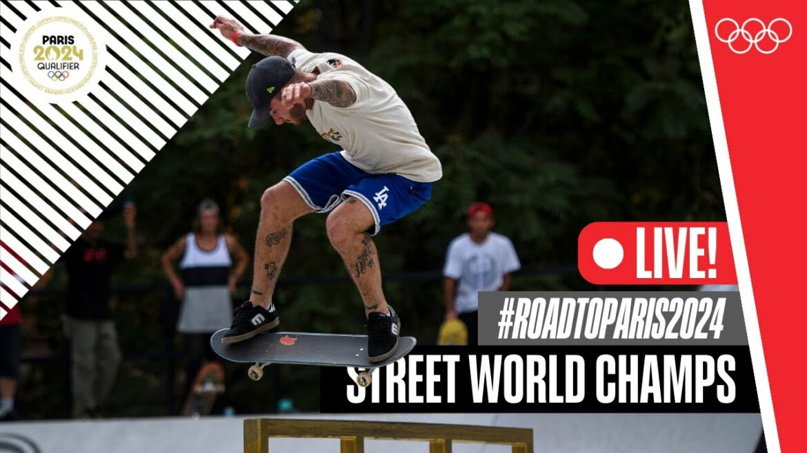 🔴 Street Skateboarding Olympic Qualifier  - Men's & Women's Finals!