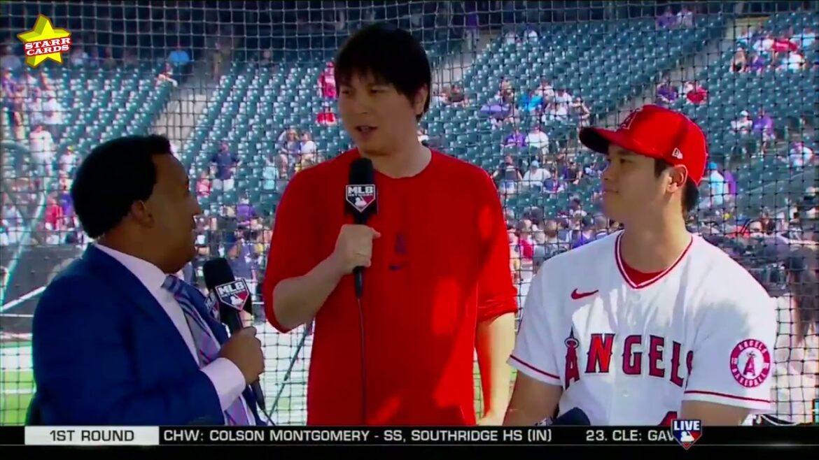 Le lanceur partant All-Star Shohei Ohtani cite Pedro Martinez comme son inspiration de lanceur