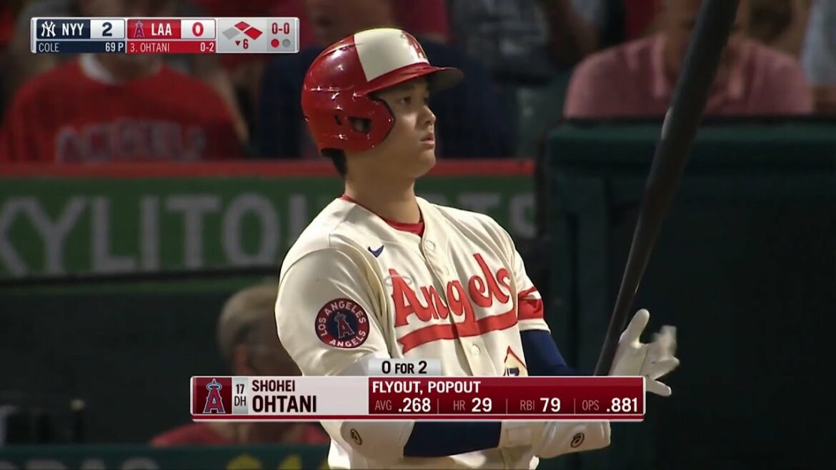 Le coup de circuit de 3 points de Shohei Otani vu de[commentaire en direct des Yankees]!  !