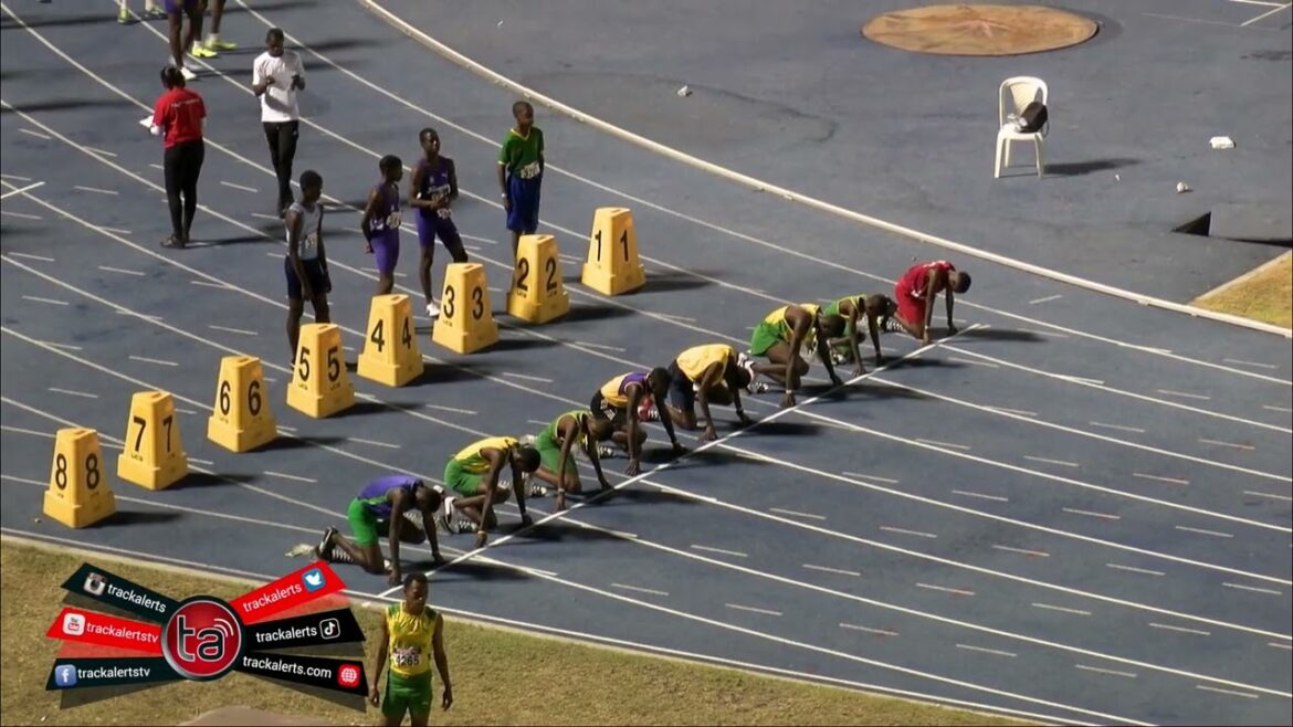 100 m c4 h10 garçons : classique des jeunes orfèvres
