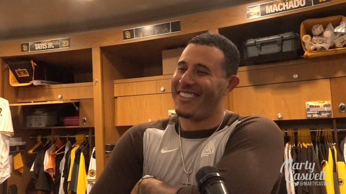 Manny Machado chante les relances de Yu Darvish, parle de l'offense des Padres et donne l'affaire à Acee