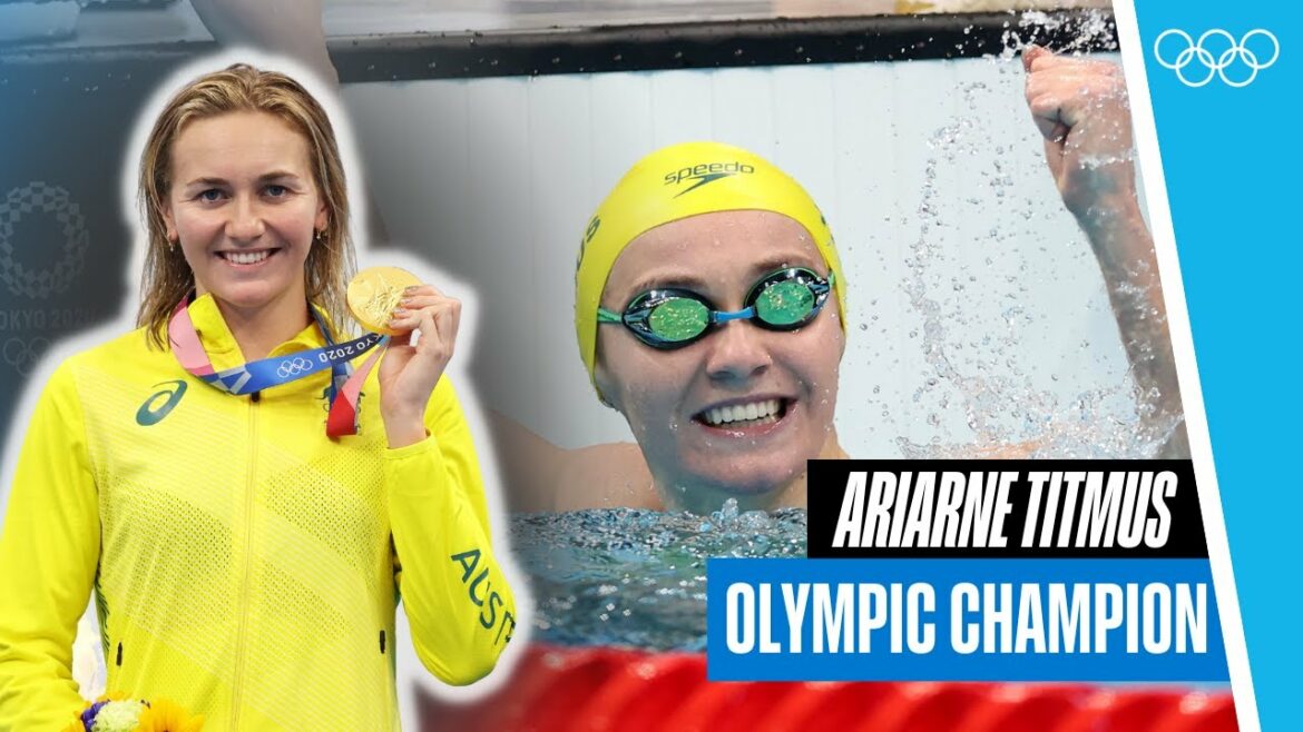 "Elle adore la course" |  C'est la championne olympique Ariarne Titmus