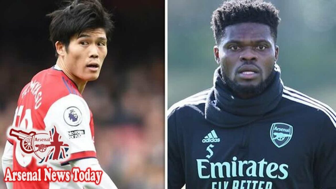 Arsenal fournit des mises à jour sur les blessures de Takehiro Tomiyasu et Thomas Partey