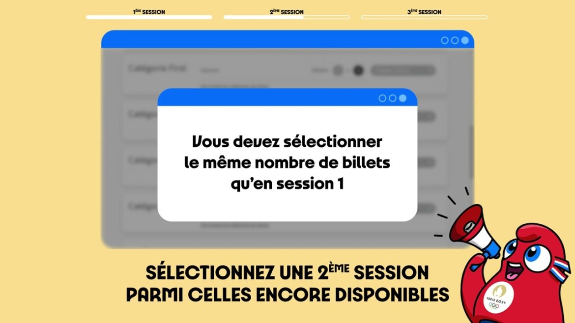 #Paris2024 - Parcours Packs billetterie