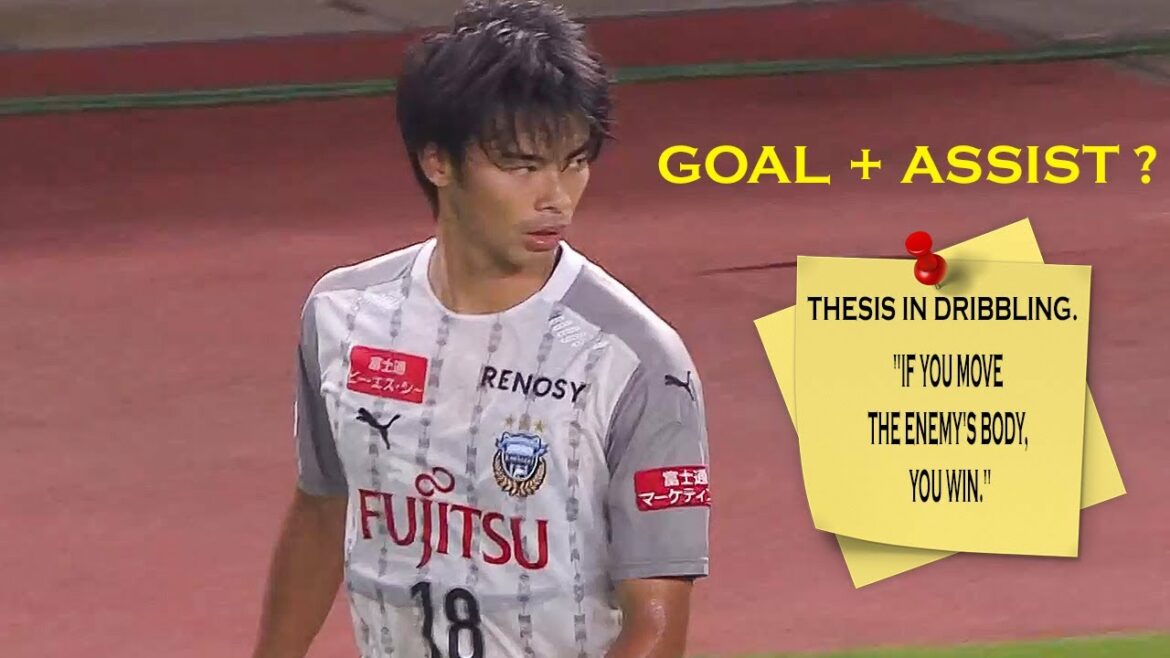 J'ai trouvé le premier match de Kaoru Mitoma après l'université.