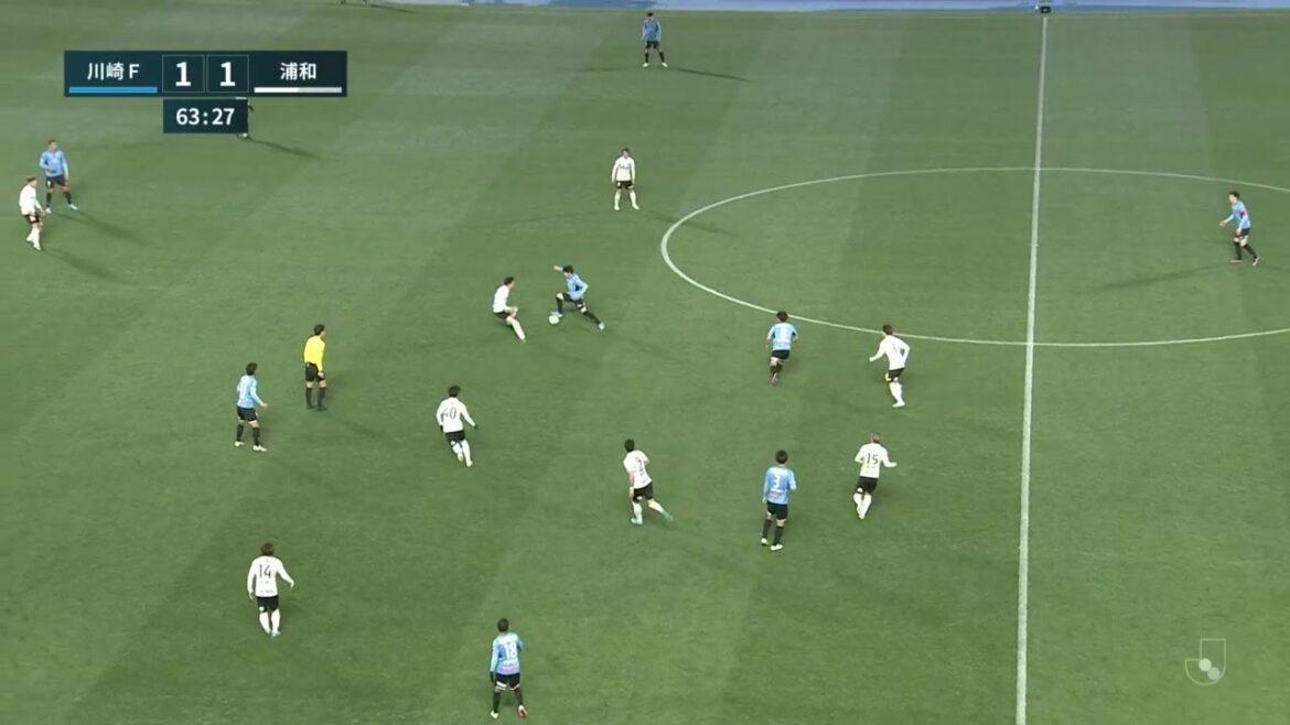 [Brilliant tournez et tirez !  ]Le jeu jusqu'au renversement de balle est trop beau ! # Taito Wakisaka # Miki Yamane # Frontale # Kawasaki Frontale