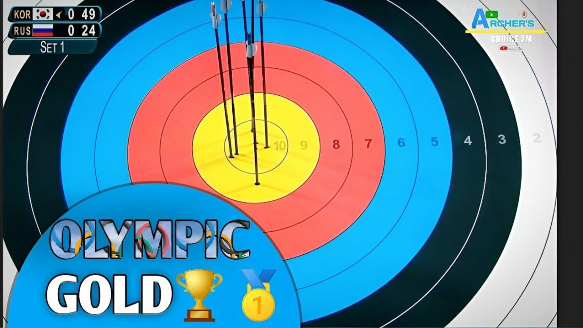 OLYMPIC™ : OR EN CLASSIQUE FÉMININ ✓ CORÉE ✓ TIR À L'ARC ✓ RUSSIE