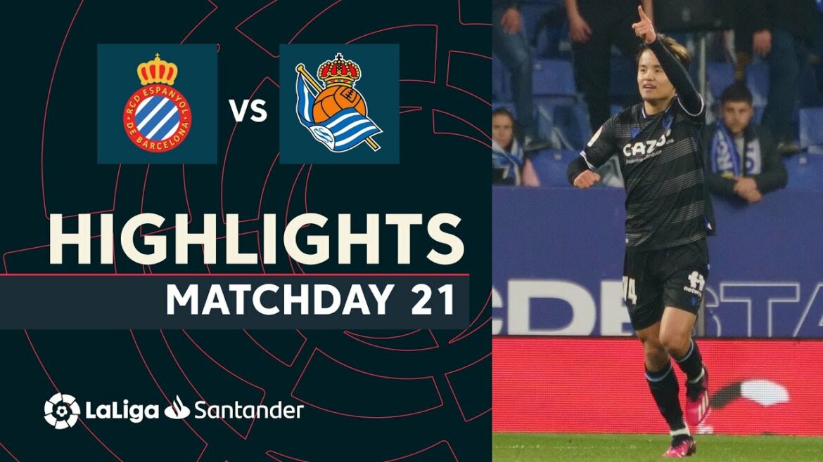Résumé RCD Espanyol vs Real Sociedad (2-3)