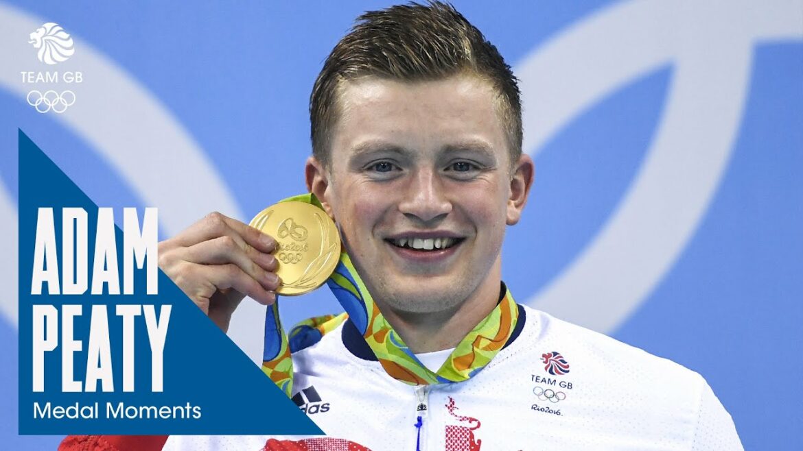 ⭐️ Le Golden Boy !  |  Adam Peaty remporte des médailles d'or à Rio 2016 et Tokyo 2020 |  Moments de médaille de l'équipe GB