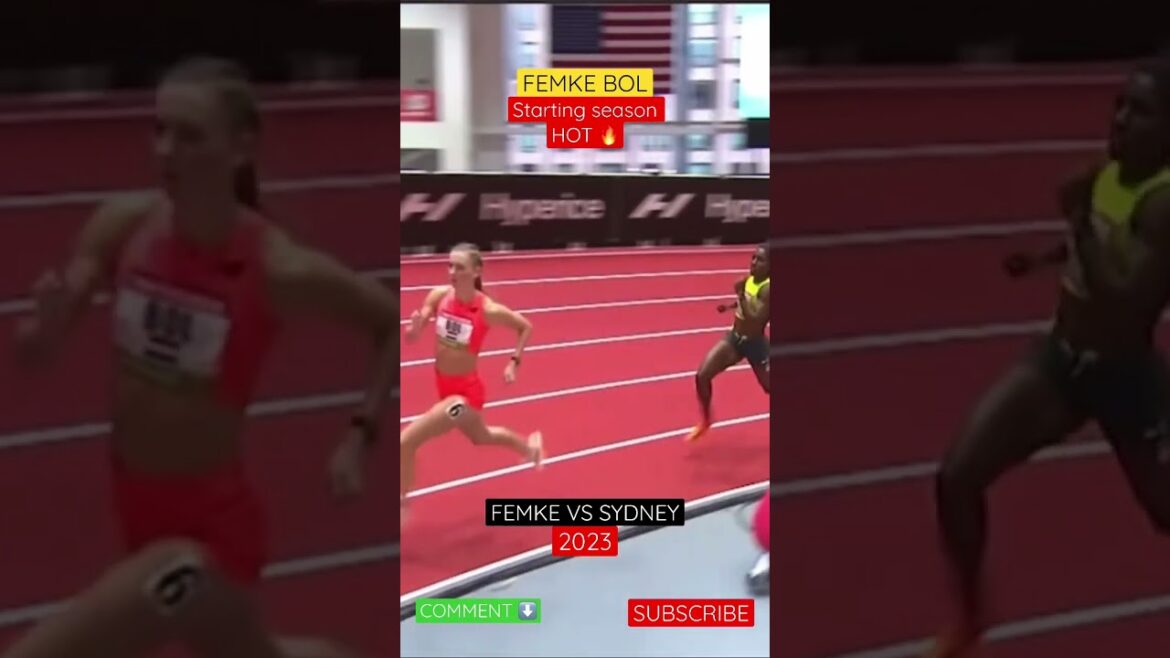 Femke Bol VS Sydney McLaughlin 2023 is GOING to be INSANE🏆 #viral #track #sports #olympics #shorts