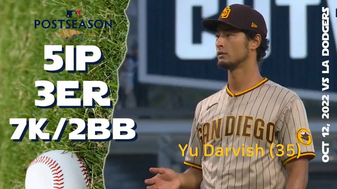 [NLDS] Yu Darvish Yu Darvish Oui | 12 octobre 2022 | Faits saillants de la MLB
